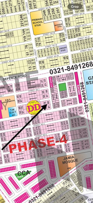 1-Kanal corner Plot for Sale DHA Phase 4 Block DD