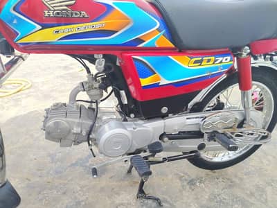 Honda CD 70 brand new all documents available only single hand use