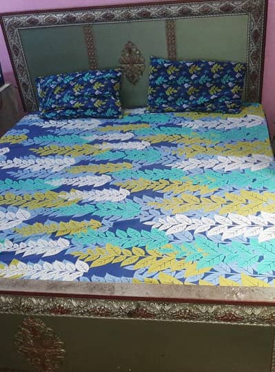 Bed with matress
