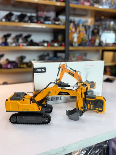 4D MACHINE Remote Control Excavator Construction Machine