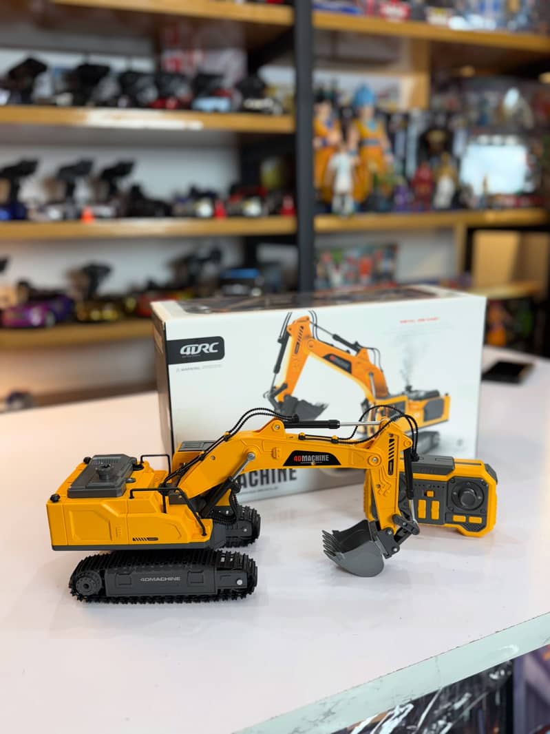 4D MACHINE Remote Control Excavator Construction Machine 2
