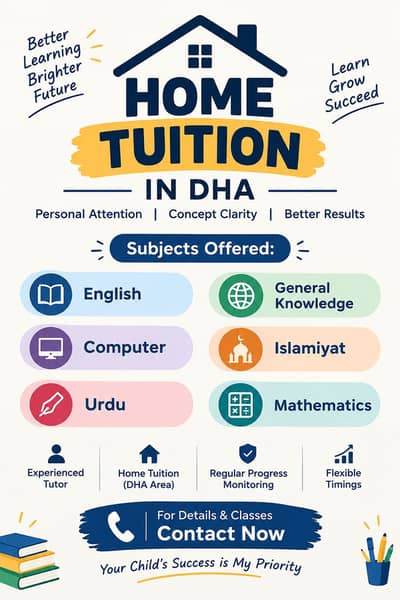 Home tutor for your child