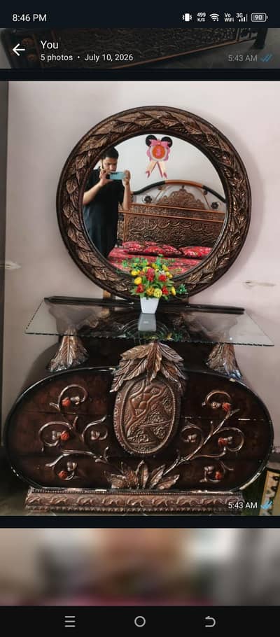 Dressing table contact no 03212350350