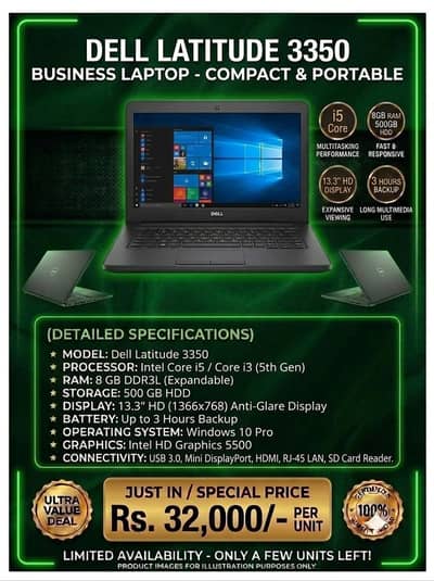 dell latitude 3350