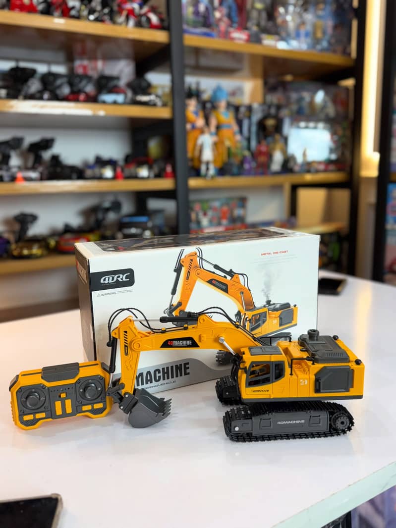 4D MACHINE Remote Control Excavator Construction Machine 1