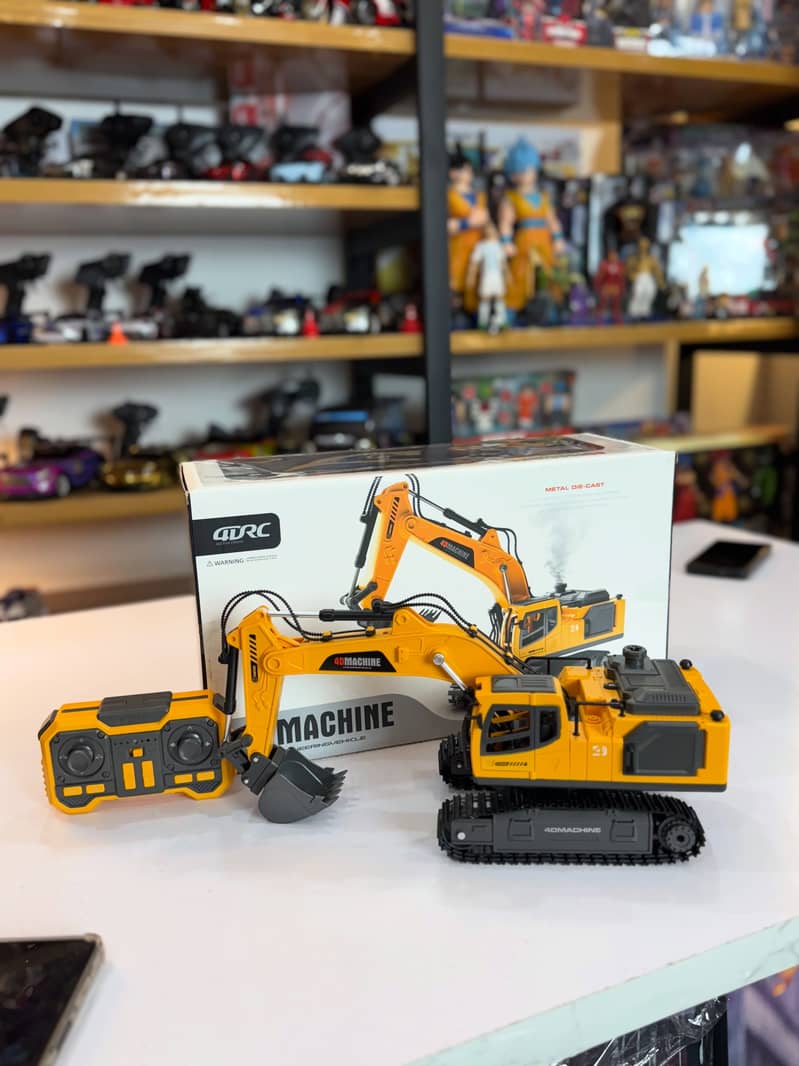 4D MACHINE Remote Control Excavator Construction Machine 2