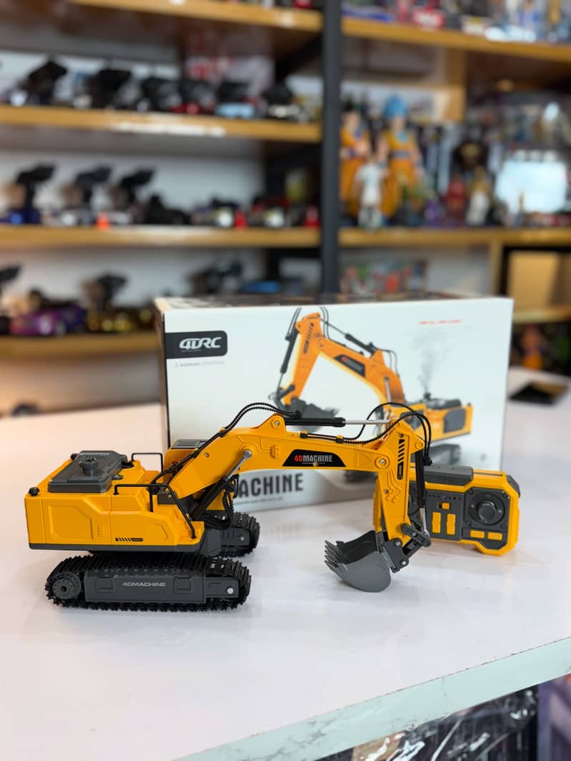 4D MACHINE Remote Control Excavator Construction Machine 4