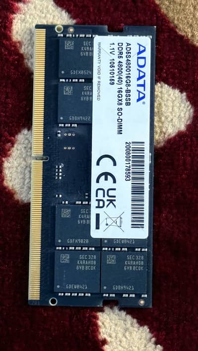 2 Rams 16GB DDR5