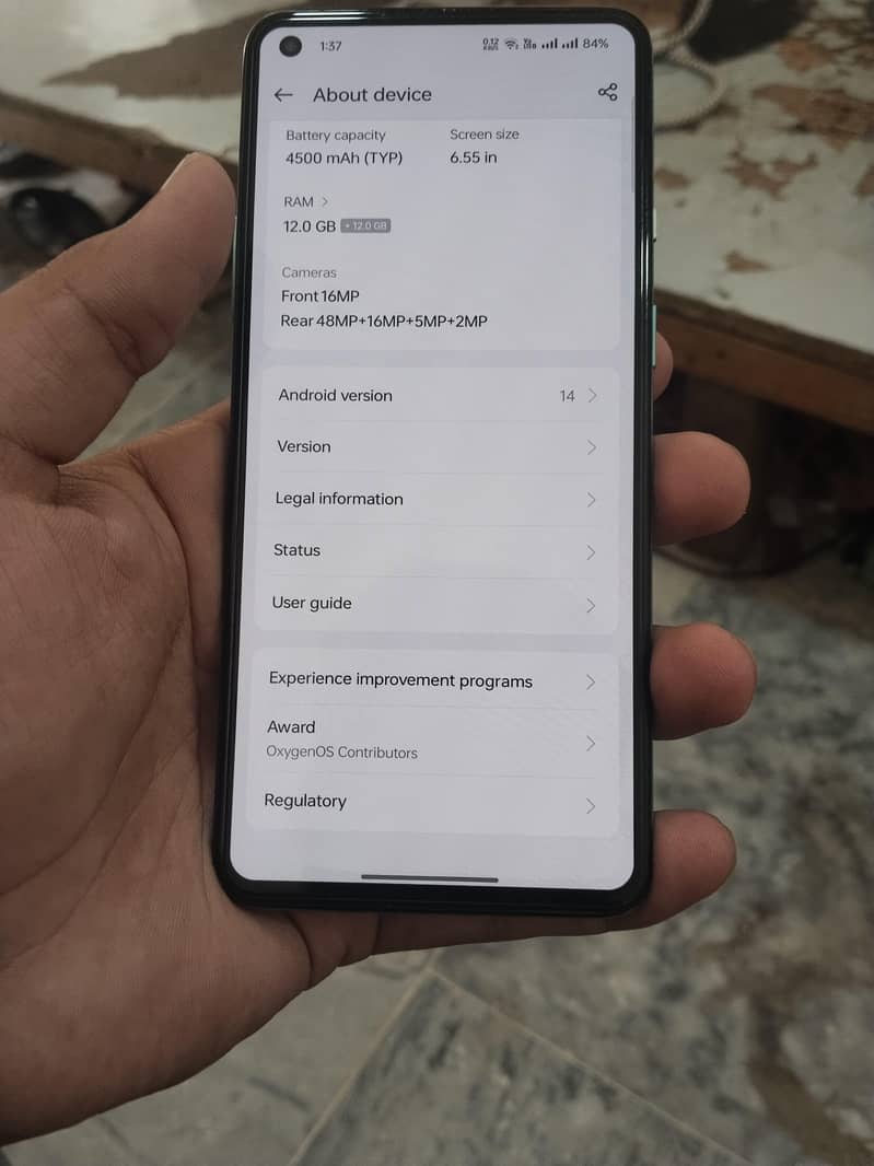 One Plus 8t 7