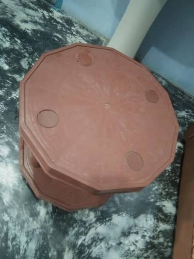 table double porshan tables good condition