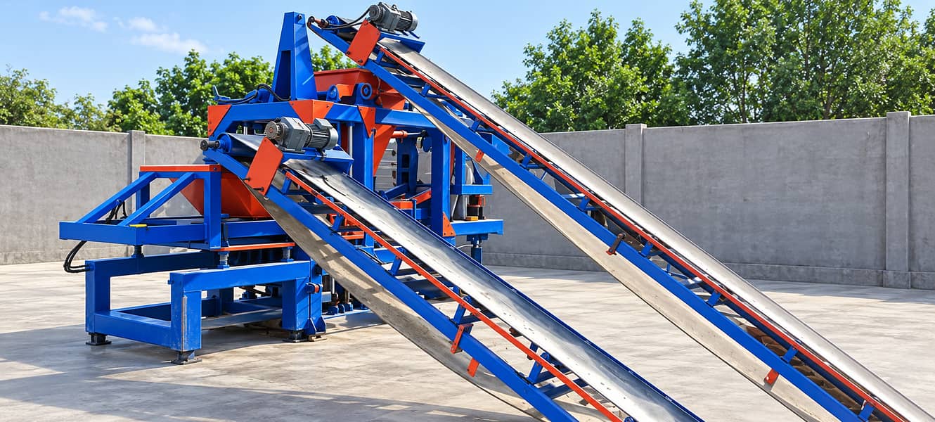 Automatic & Semi Automatic Hydraulic Press Paver block Machine 1