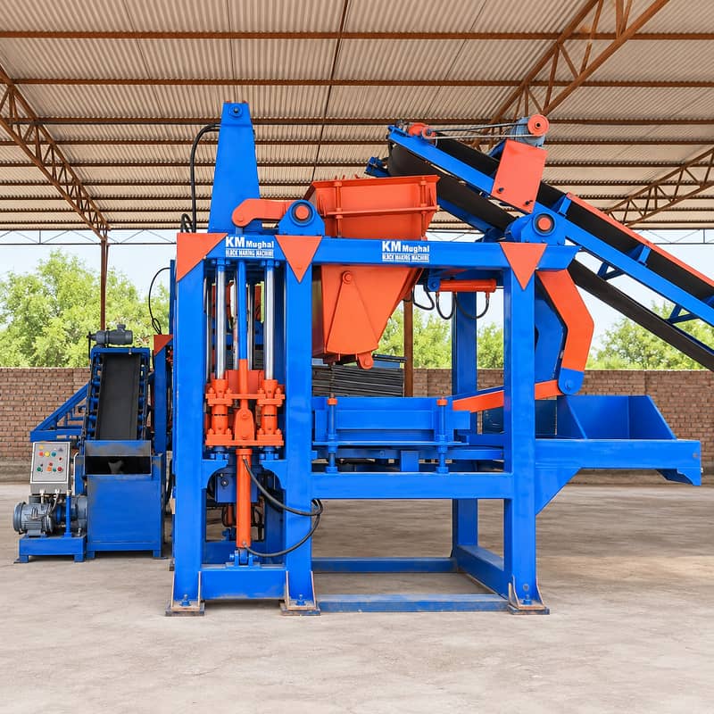 Automatic & Semi Automatic Hydraulic Press Paver block Machine 2