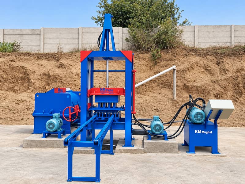 Automatic & Semi Automatic Hydraulic Press Paver block Machine 3