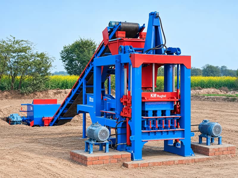 Automatic & Semi Automatic Hydraulic Press Paver block Machine 6