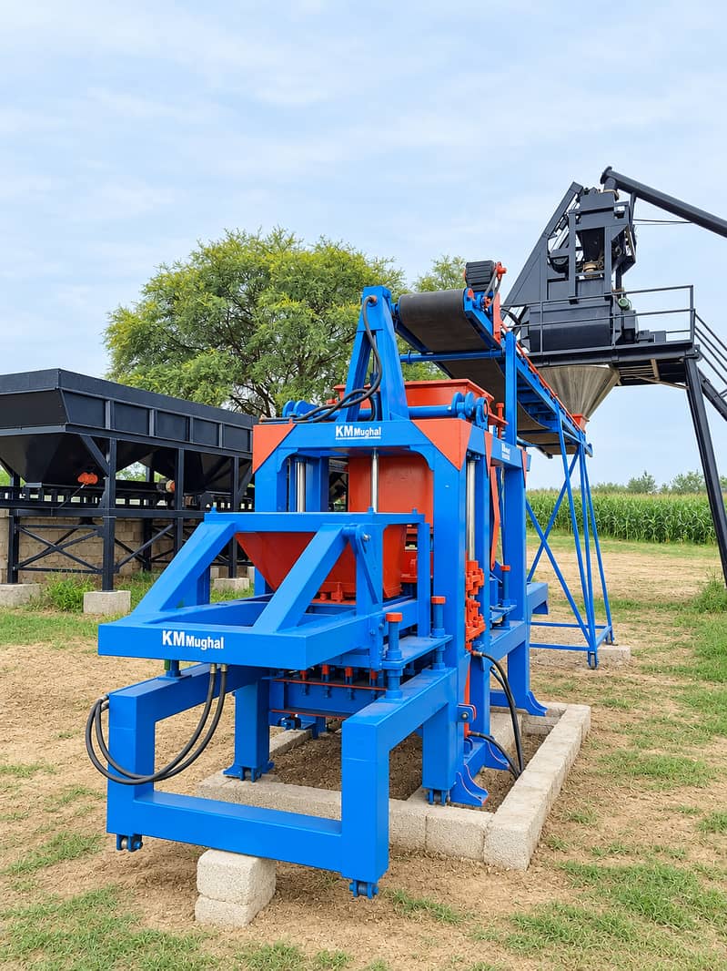 Automatic & Semi Automatic Hydraulic Press Paver block Machine 7