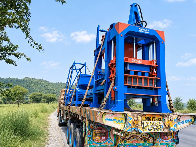 Automatic & Semi Automatic Hydraulic Press Paver block Machine 9