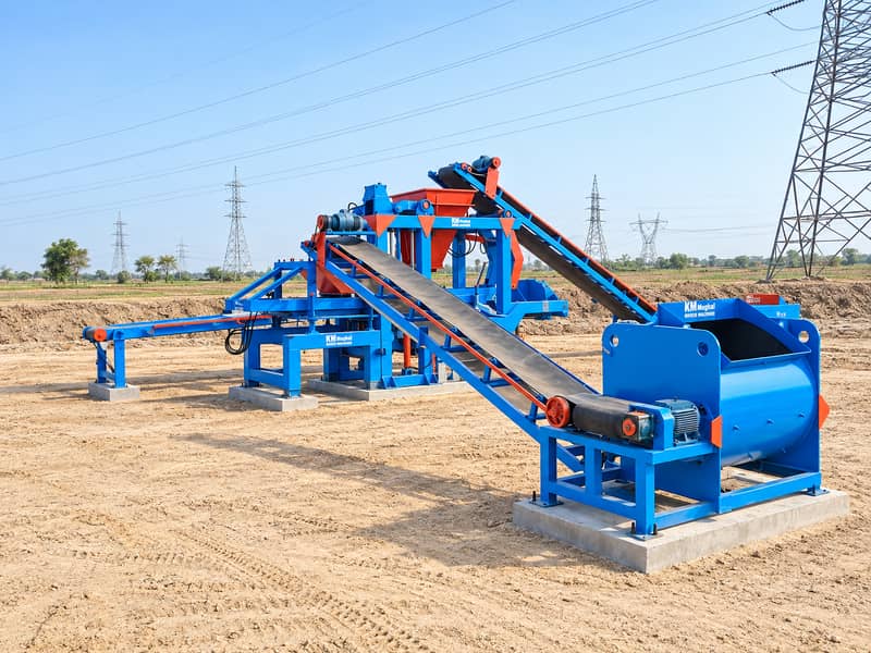 Automatic & Semi Automatic Hydraulic Press Paver block Machine 10