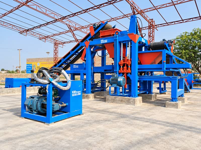 Automatic & Semi Automatic Hydraulic Press Paver block Machine 11