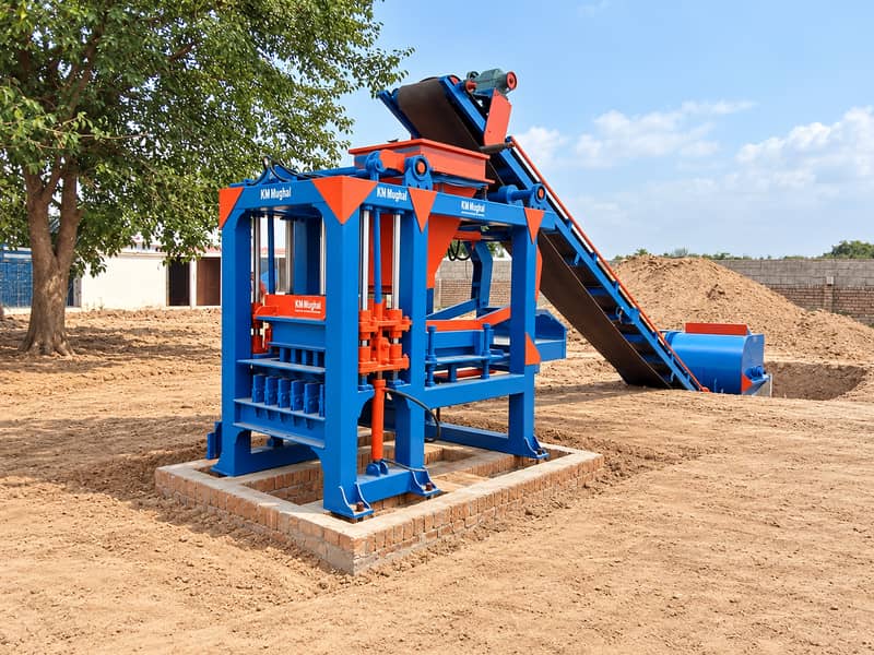 Automatic & Semi Automatic Hydraulic Press Paver block Machine 12