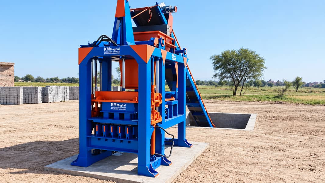 Automatic & Semi Automatic Hydraulic Press Paver block Machine 13