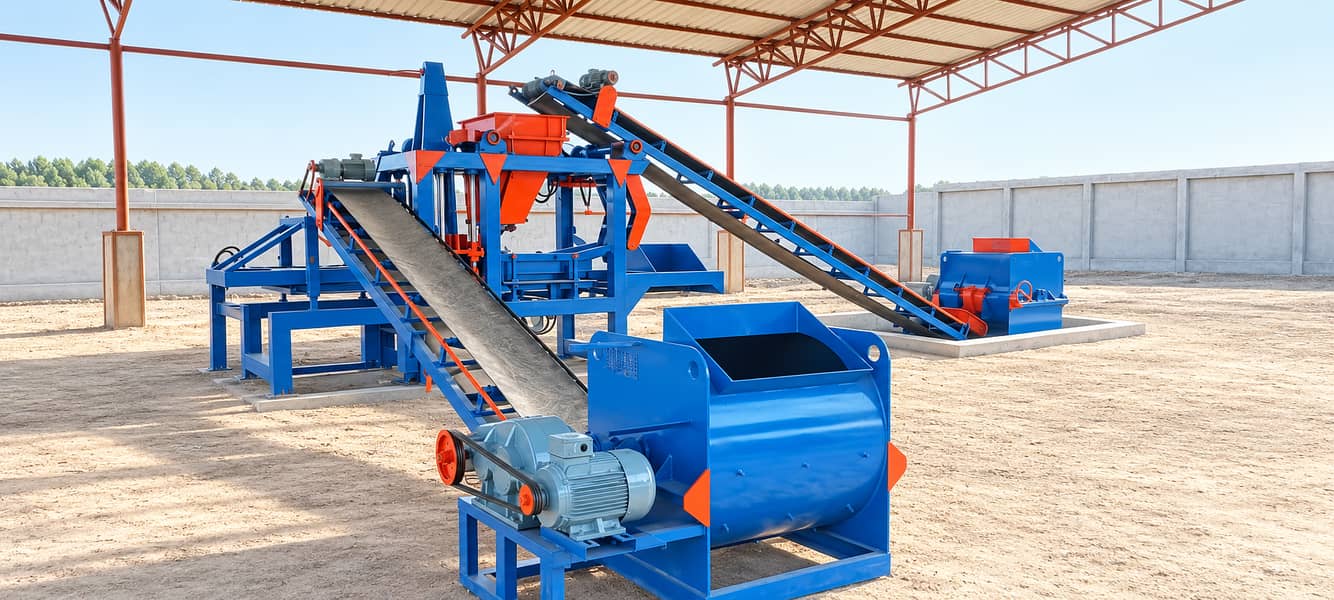 Automatic & Semi Automatic Hydraulic Press Paver block Machine 15