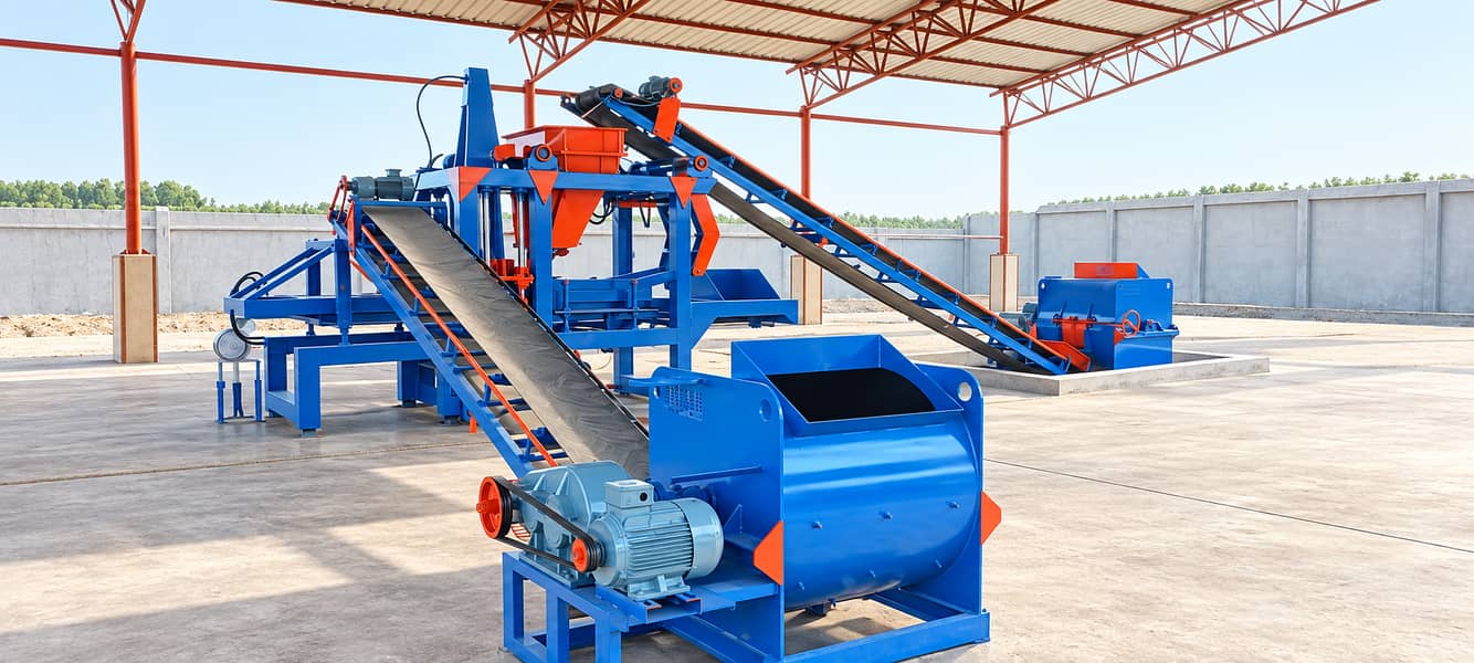 Automatic & Semi Automatic Hydraulic Press Paver block Machine 16