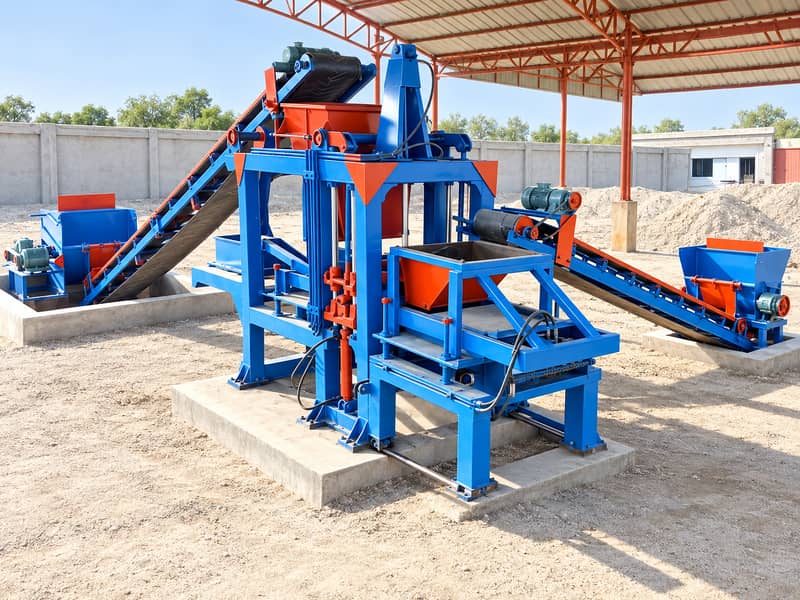 Automatic & Semi Automatic Hydraulic Press Paver block Machine 19