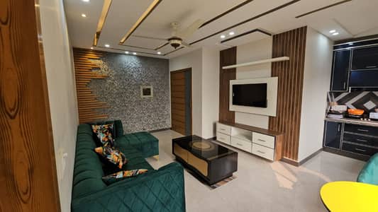 1 bed luxury furnished apartment available for rent sector C bahria town Lahore