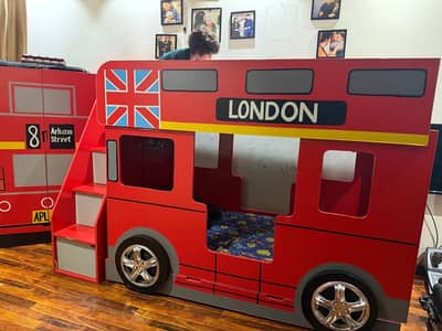 London Design Bunk Bed & Cupboard Up For Sale