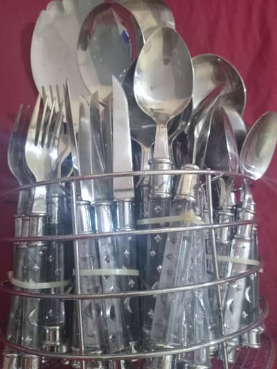 new steel spoon set