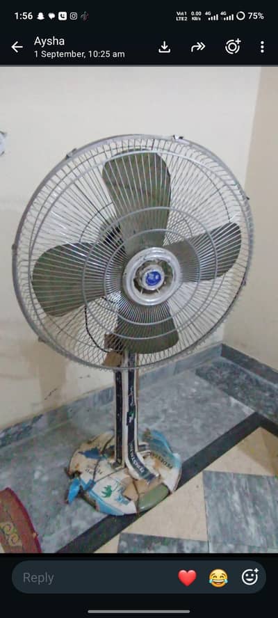 pak fan full copper 1 yer used