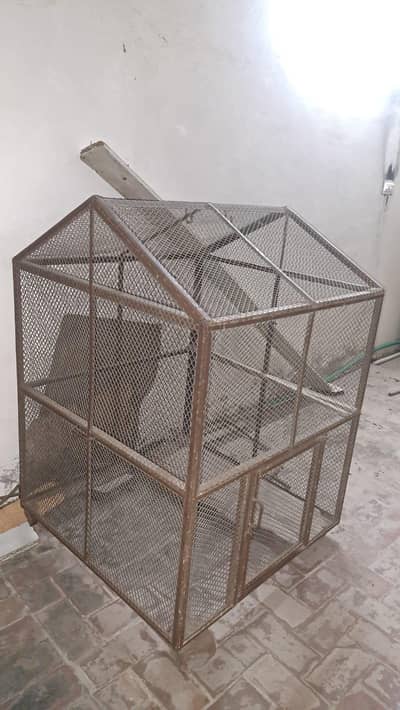 parrots cage