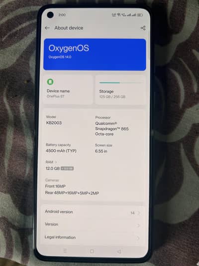 One Plus 8T with Box