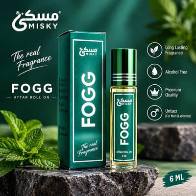 FOGG Misky Attar Roll On 6ML | Long Lasting Fragrance