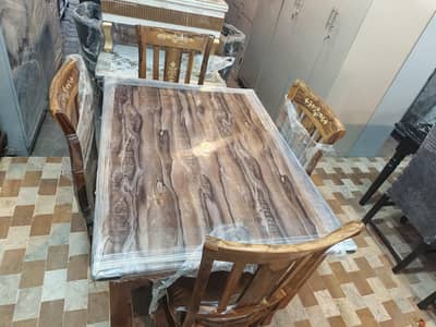 4 chair dining table