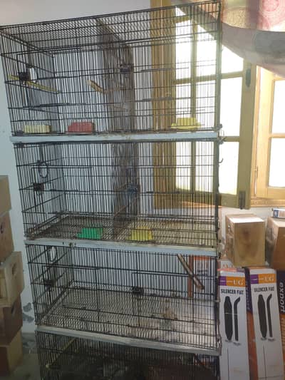 8 Portion Use Like New Cage For Sale