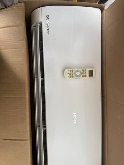 haier DC inverter Ac 1.5 ton white colour
