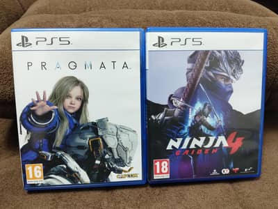 Ninja Gaiden 4 and Pragmata PlayStation 5 PS5