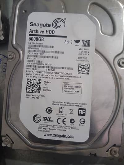 HARD DRIVE 5TB