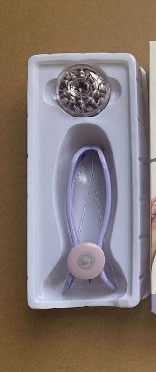 T  Slique Facial Hair Removal Threading Machine for Women – Electric Face Hair Remover, Eyebrow Threading Tool, Upper Lip & Chin Hair Remover, Portable Facial Epilator, Face Shaver & DIY Hair Removal Device
