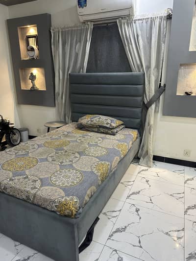 Single bed along with mattress