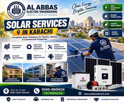 Professional Solar Panel Wash & Cleaning Service