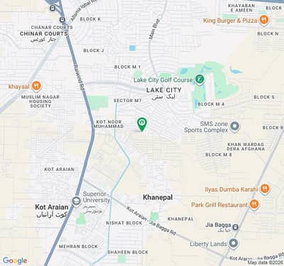 5 Marla CORNER PREMIUM PLOT AVAILABLE FOR SALE