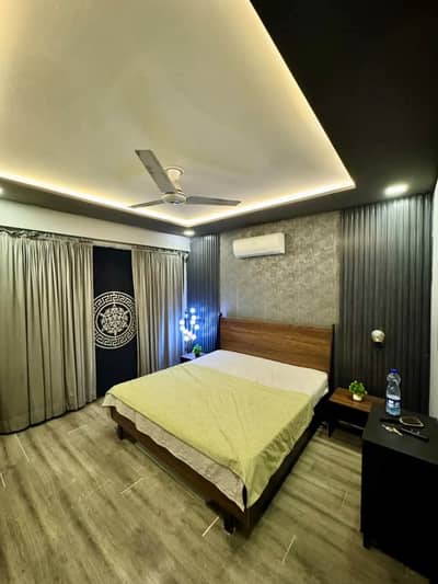Daily Basis Apartment & Rooms Per day Perweek Short stay Available in E-11 Islamabad