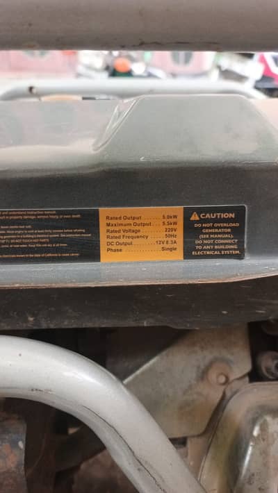 Hyundai generator HGS6250