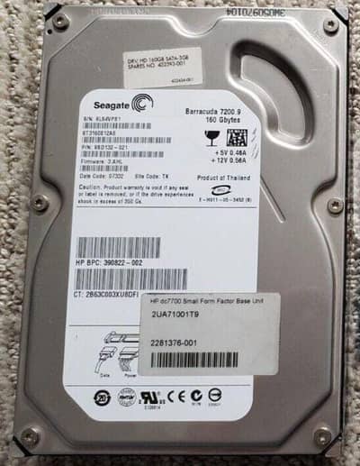 SeaGate Barracuda HHD