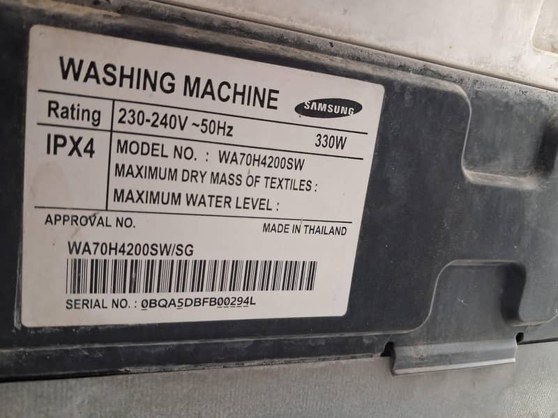 automatic washing machine 1
