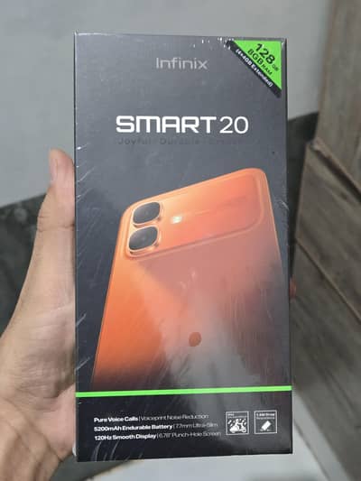Infinix Smart 20 Orange  128gb new