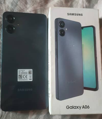 Samsung A06 4/128GB PTA Approved | Box | Warranty