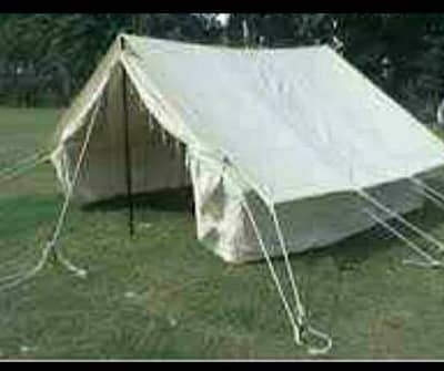 New 15ft Canvas Tent With Iron Poles - Unused - Dera Ismail khan
